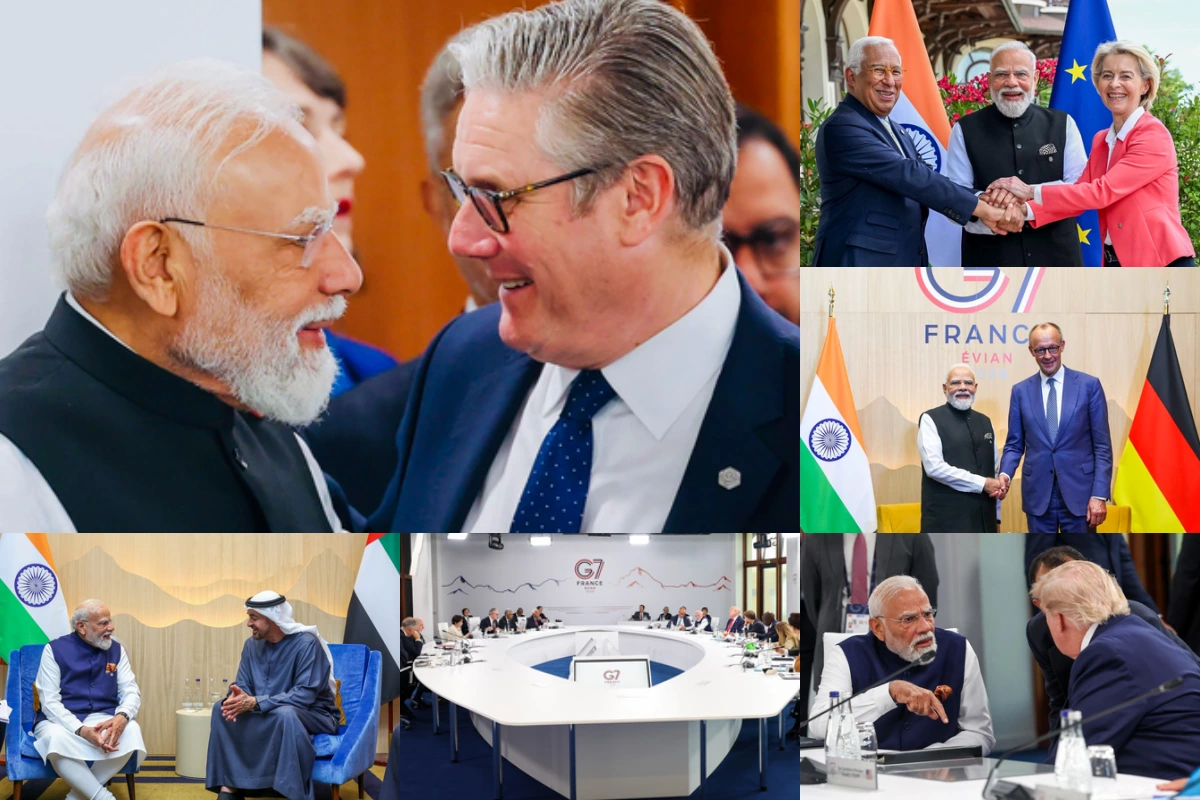 G7 समिट में पीएम मोदी ने रखा भारत का पक्ष, शांति और सुरक्षा पर दिया जोर