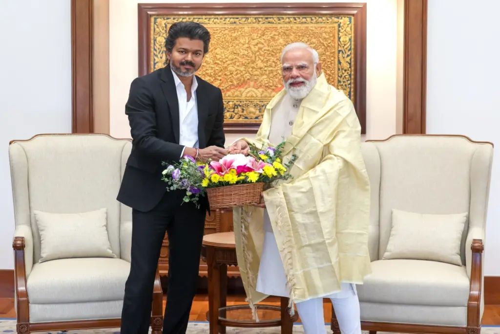 PM Modi Greets Tamil Nadu CM Thalapathy Vijay On 52nd Birthday