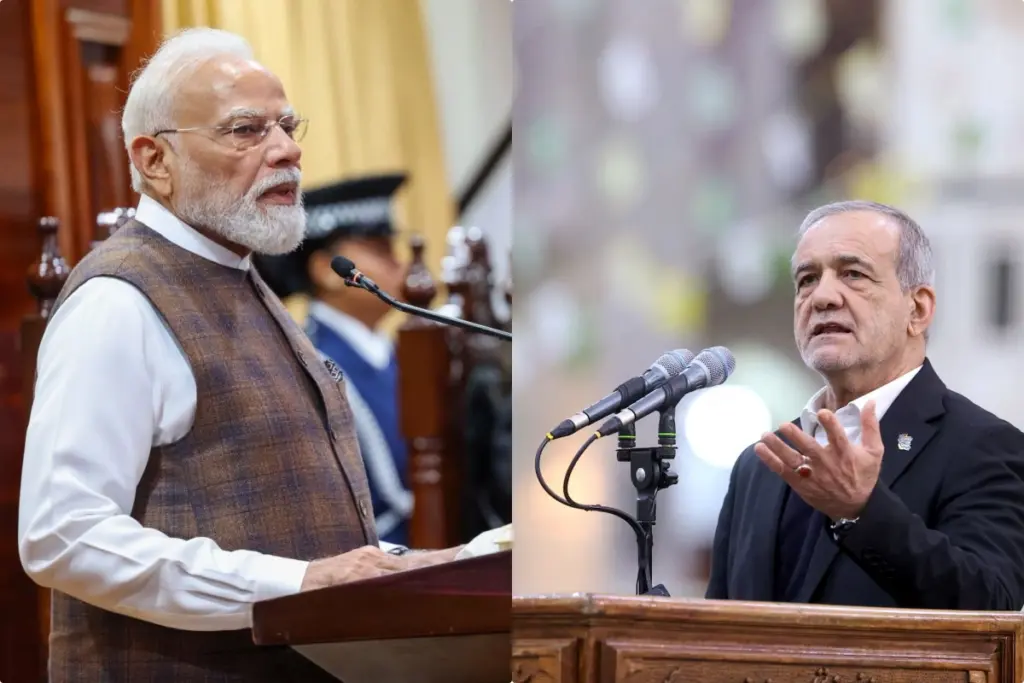 PM Modi Iran President Call