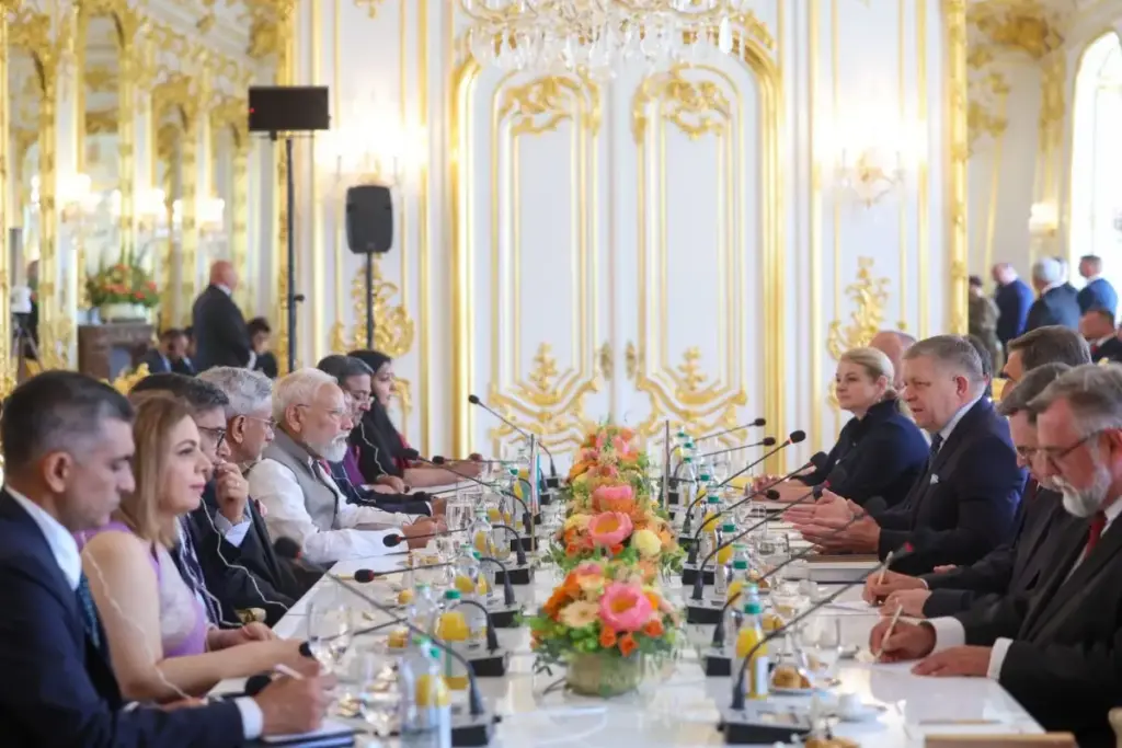 PM Modi Slovakia Visit