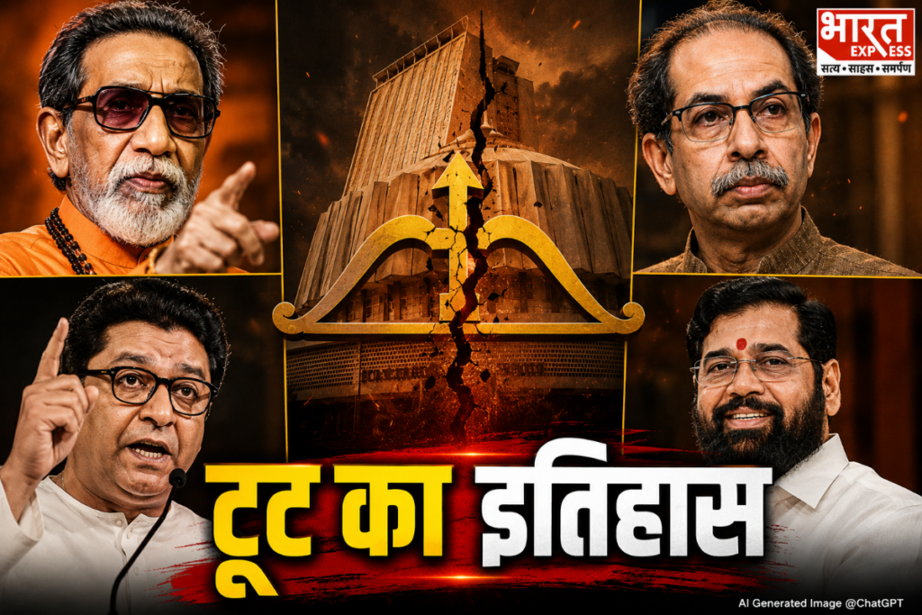 Shiv Sena 60th Foundation Day Know 6 Times Split Timeline History From Balasaheb Eknath Shinde Uddhav Raj Thackeray