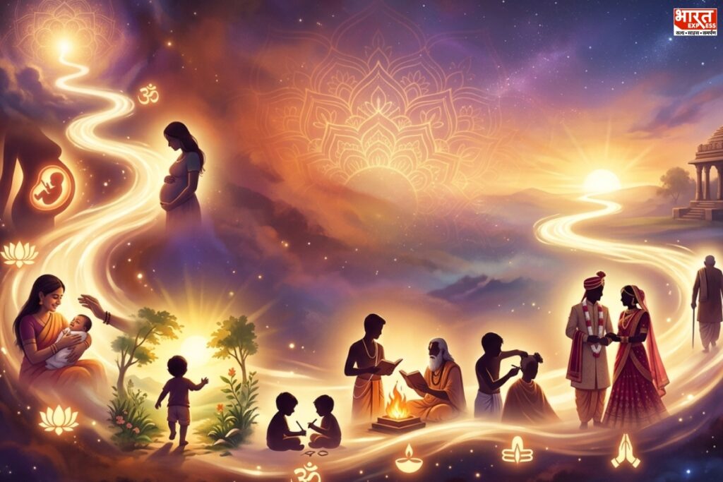 Solah Sanskar In Hindu Dharma (AI Image)