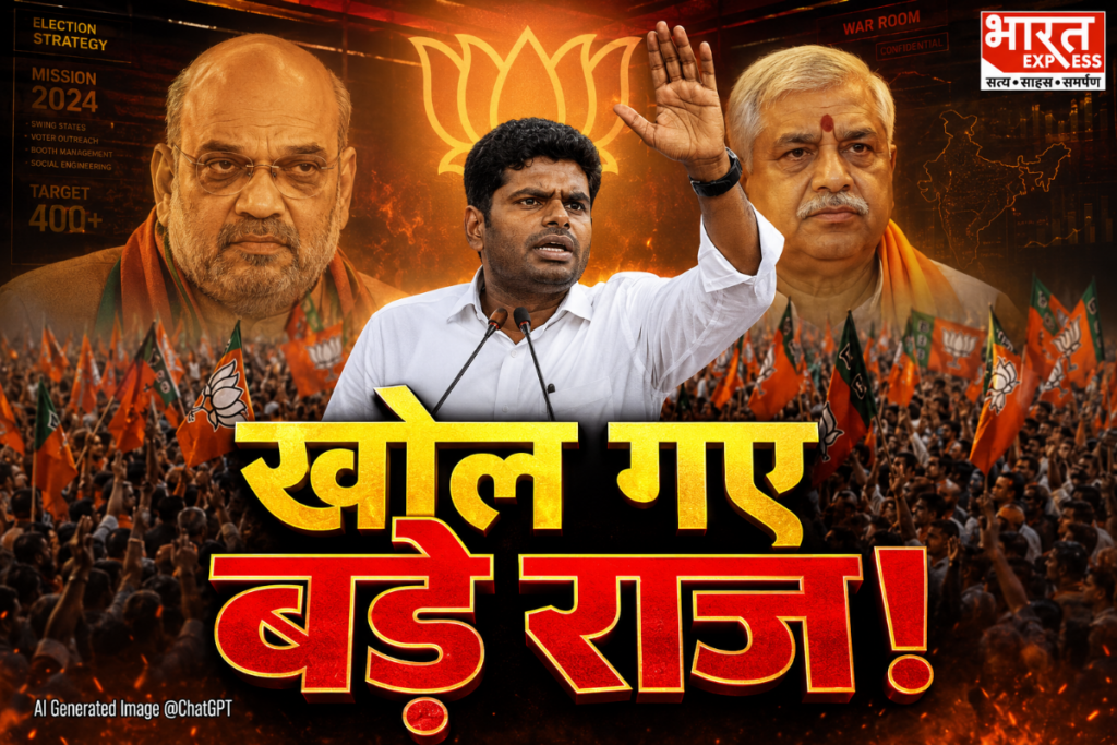 Tamil Nadu BJP K Annamalai New Party BL Shantosh Amit Shah PM Modi