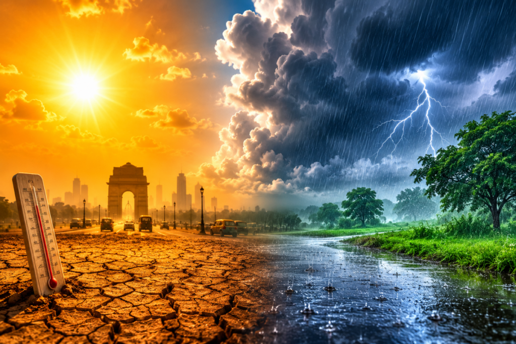 Why No Rain In North India Despite Monsoon Arrival IMD Explains