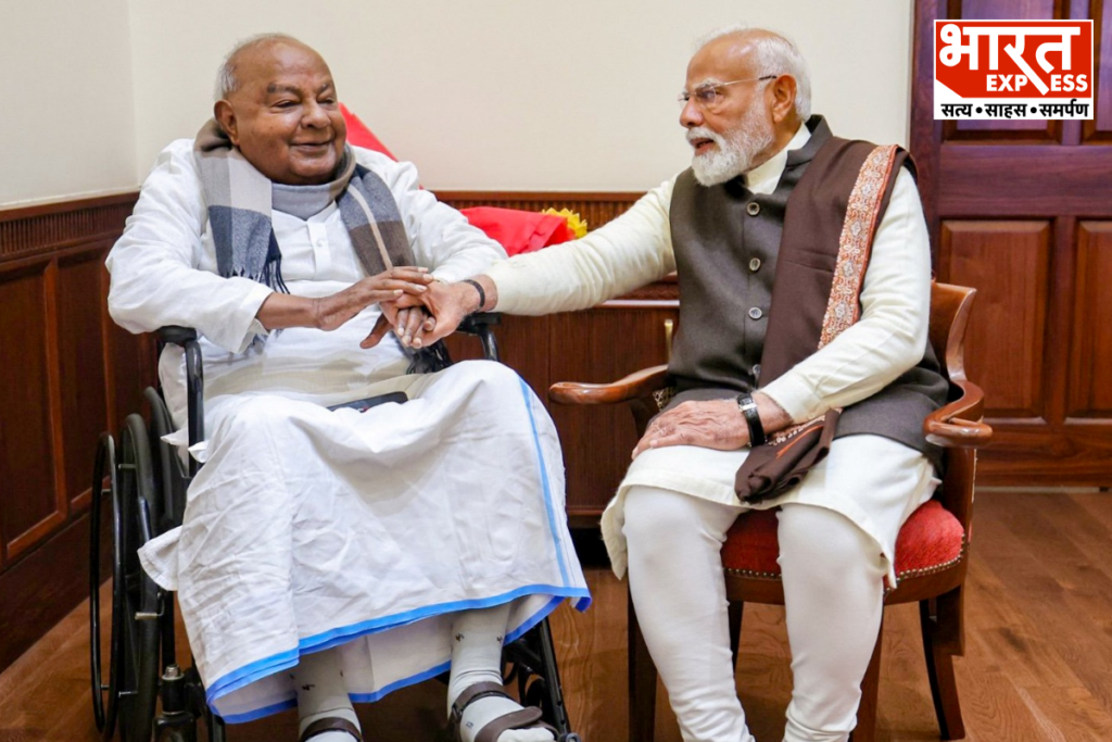 former-pm-hd-deve-gowda-column-praising-pm-modi-historic-tenure-comparison-with-jawaharlal-nehru