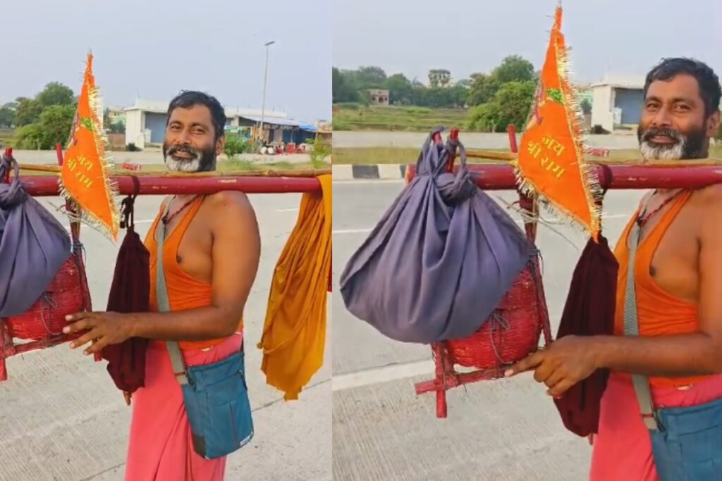 Gangotri to Deoghar padyatra Suresh Ji