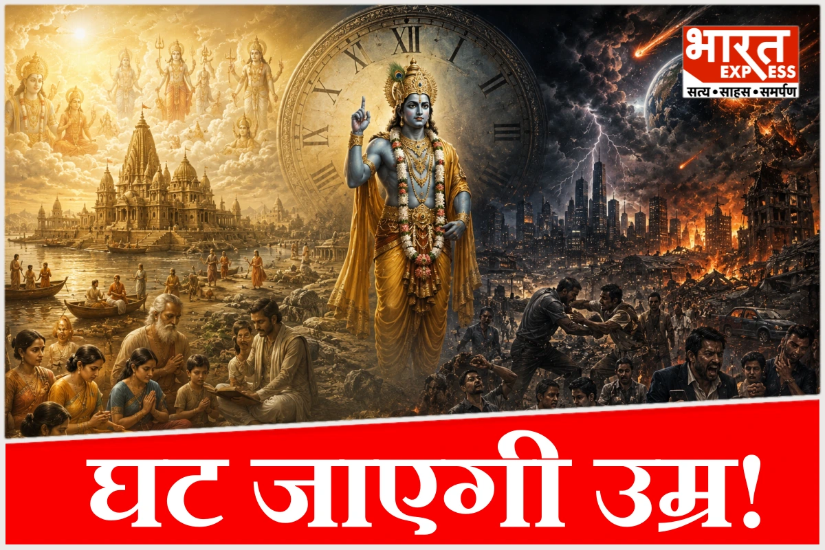 धर्म का होगा पतन… झूठ-पाप की होगी अति और घटती जाएगी इंसानों की उम्र, जानिए कलयुग के बारे में पुराणों में क्या लिखा है
