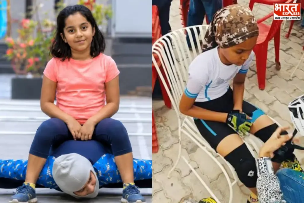 Takshvi Vaghani Limbo Skating