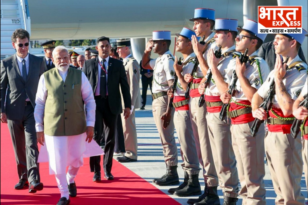pm-narendra-modi-arrives-in-nice-france-visit-g7-summit-bharat-innovates-slovakia-tour
