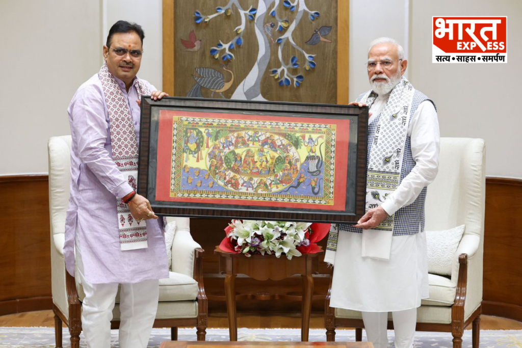 rajasthan-cm-bhajan-lal-sharma-meets-pm-narendra-modi-delhi-development-governance