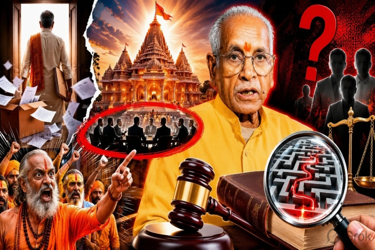 इस्तीफे के बाद भी ‘चंपत’ एक्टिव! राम मंदिर ट्रस्ट पर एक्शन क्यों नहीं? कानून का लूपहोल समझिए, संत क्यों मांग रहे एंट्री?