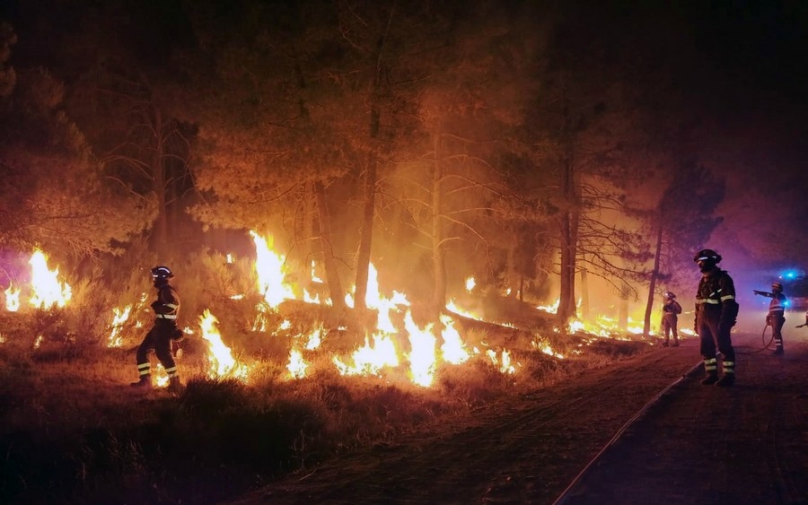 Spain Wildfires National Emergency