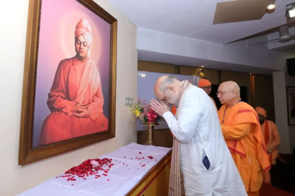 Amit Shah, Swami Vivekananda