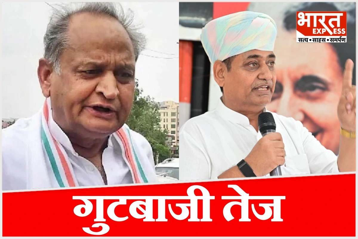 पगड़ी, माइक और बवाल; राजस्थान कांग्रेस में फिर घमासान, मालवीय की एंट्री से गुटबाजी तेज