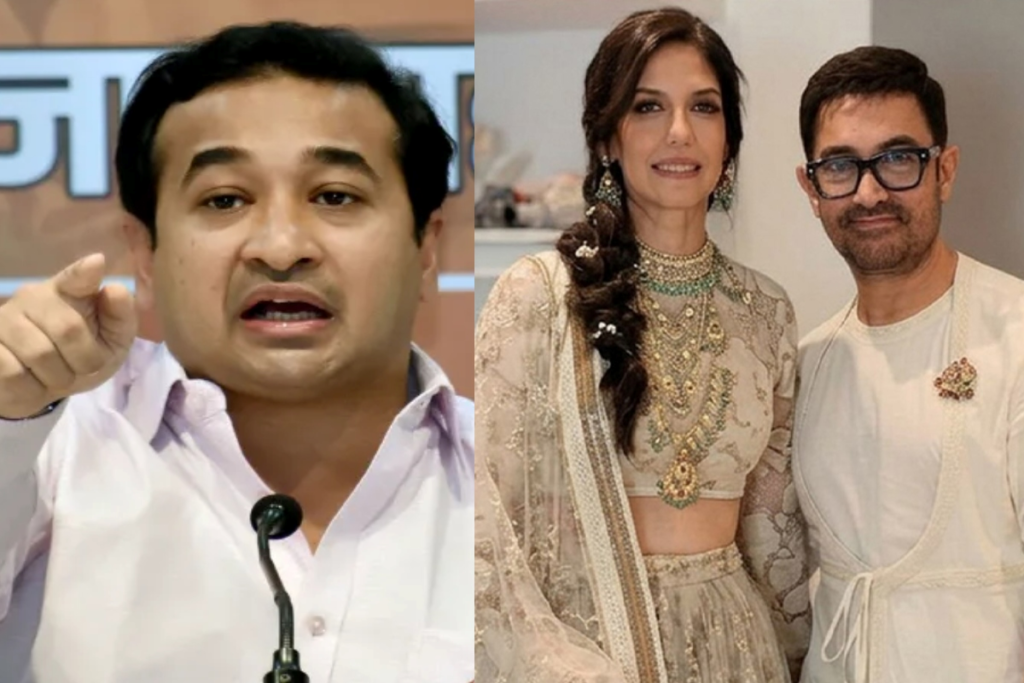 BJP Leader Nitesh Rane Attacks Aamir Khan Over Third Marriage