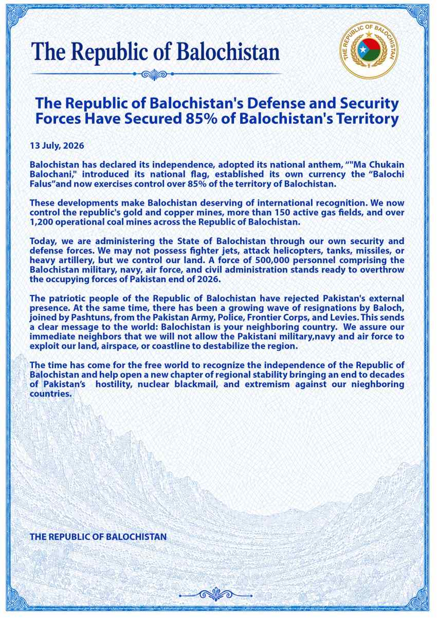 Balochistan Independence