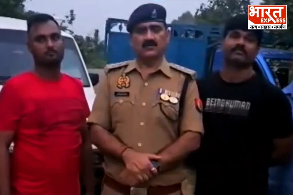 Chandauli Encounter 5 Buffalo Thieves Arrested One Injured In Police Firing
