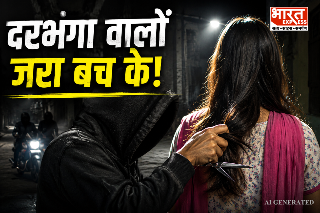 Darbhanga Fear Mysterious Gang Chopping Women Hair During Dacoity