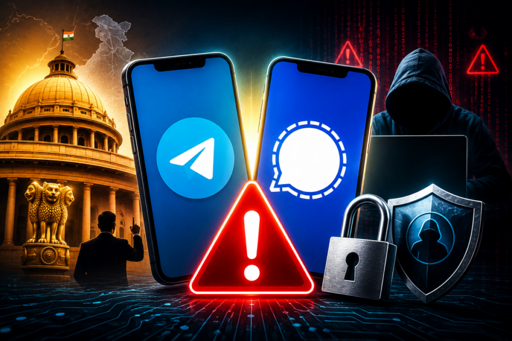 Government Sends Notice To Telegram and Signal Over Username Feature