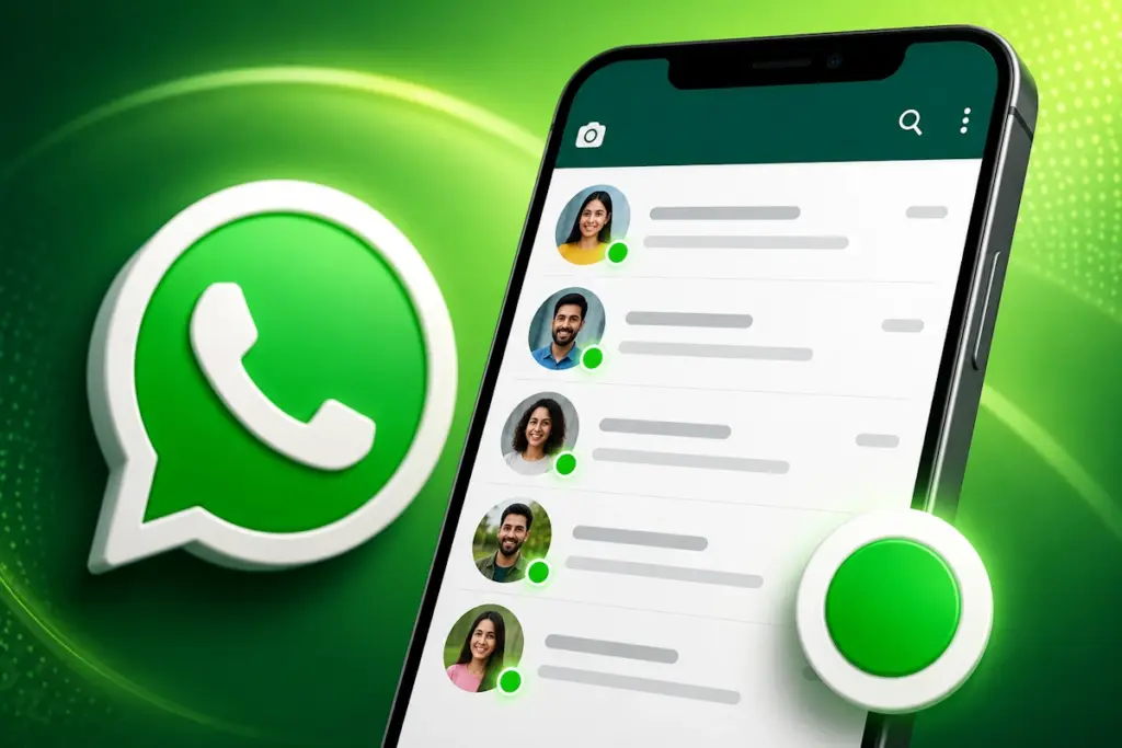 WhatsApp, Green Dot Feature, Update