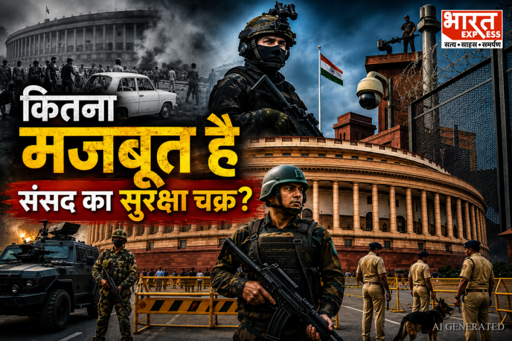 Inside India Parliament Security How CISF And QRT Protect Parliament