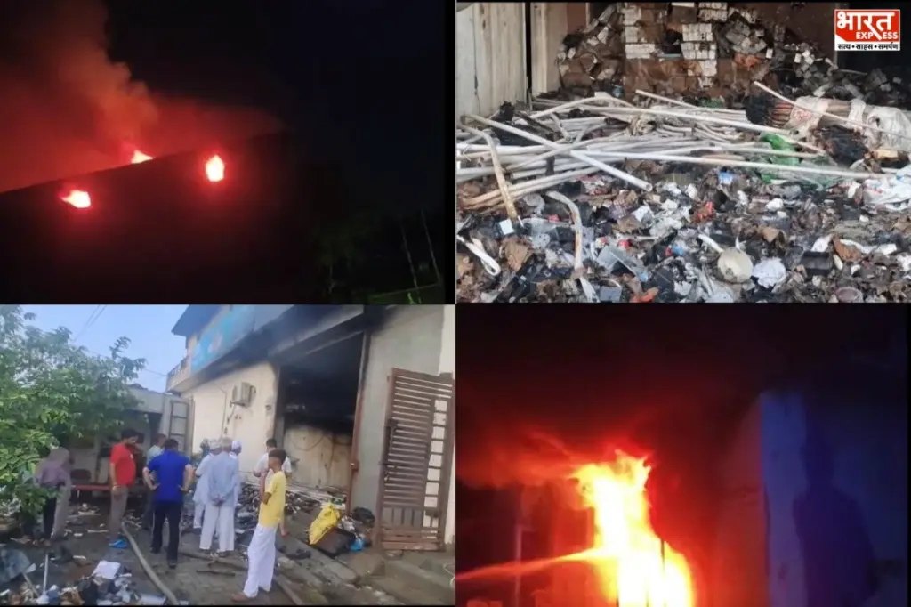Ladwa Showroom Fire
