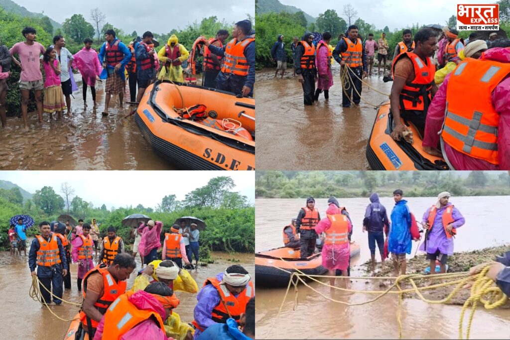 MP BALAGHAT KISAN RESCUE OPERATION