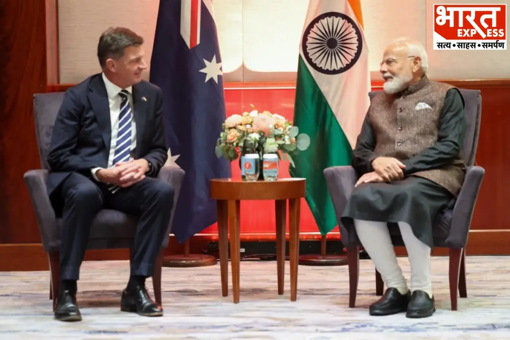 PM Modi Angus Taylor Meeting