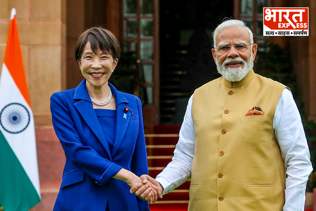 PM Modi India Japan relations Sanae Takaichi