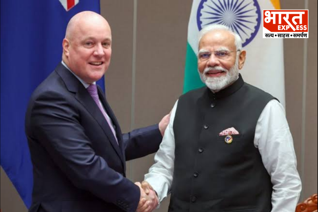 PM Modi India New Zealand Relations