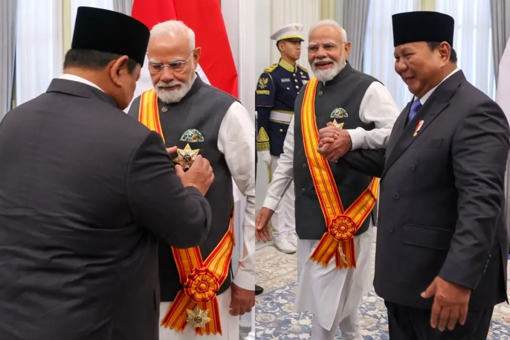 PM Modi Receives Indonesia's Highest Honour Bintang Adipurna
