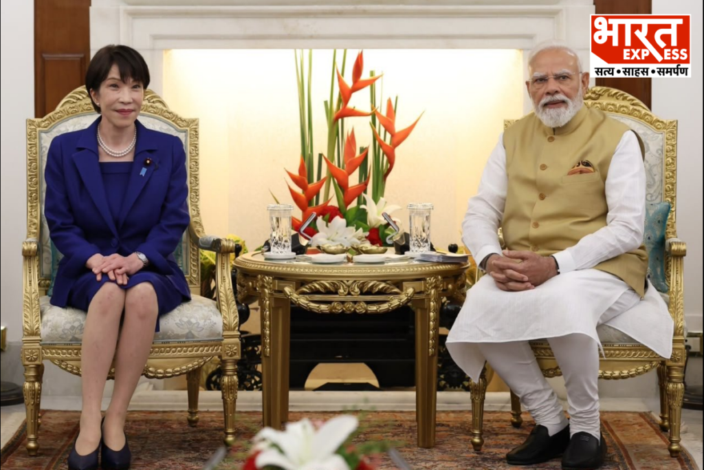 PM Modi Sanae Takaichi