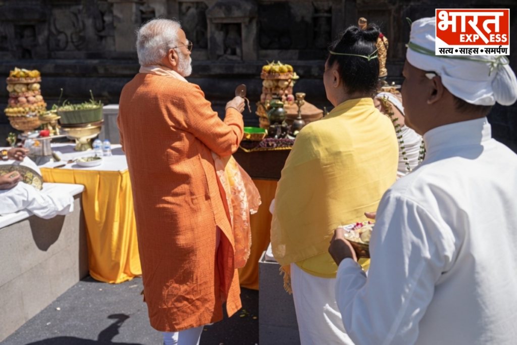 PM Narendra Modi Prambanan temple visit