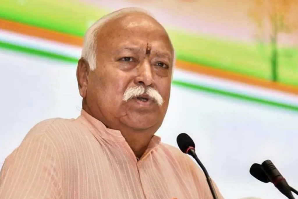 Partition Migrants Were Warriors Not Refugees Says RSS Chief Mohan Bhagwat