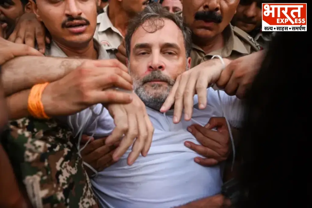 Rahul Gandhi Delhi Protest