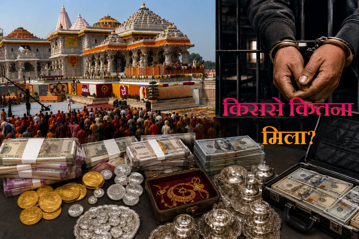 चंदा चोरों का कच्चा चिट्ठा! 80 लाख नकद, डॉलर, चांदी, सिक्के जब्त, टिन्नू यादव से करुणेश पांडेय तक, किससे कितना मिला