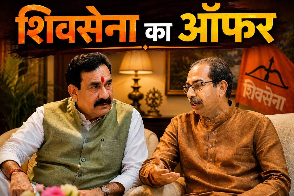 शिवसेना UBT का बड़ा दांव, नरोत्तम मिश्रा को मशाल चिन्ह पर चुनाव लड़ने का दिया न्योता