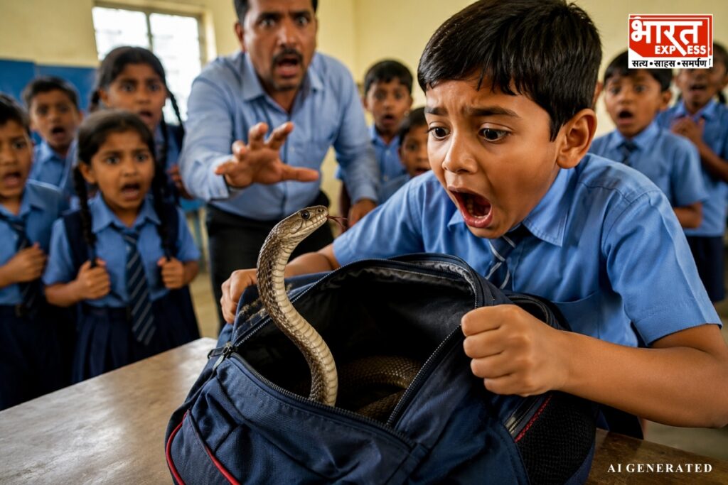 Snake in School Bag