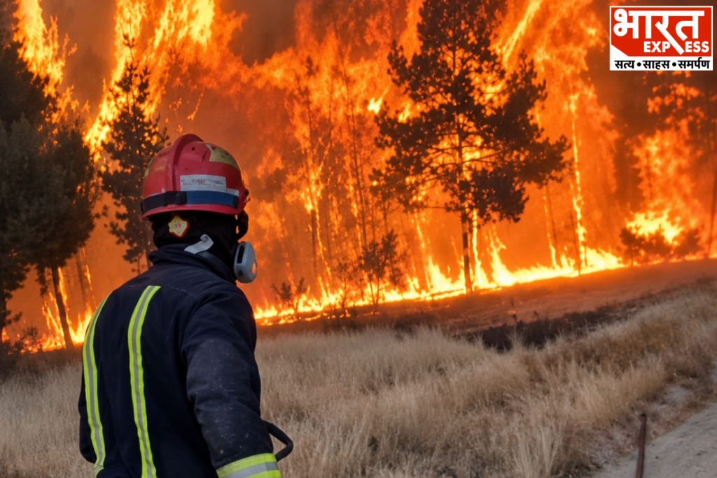 Spain Wildfires National Emergency