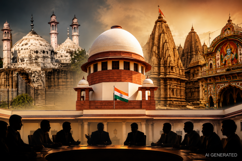 Supreme Court Transfers Gyanvapi, Mathura & Sambhal Disputes to Special Lok Adalat