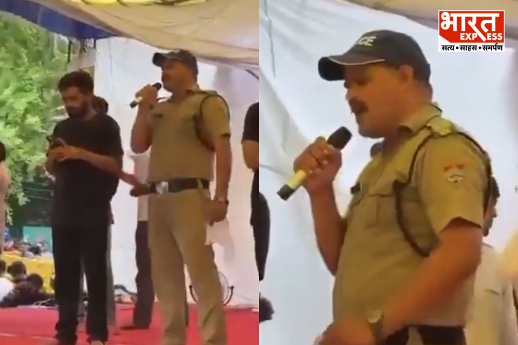 Uttarakhand Police Cop Resigns To Join CJP NEET Protest At Jantar Mantar