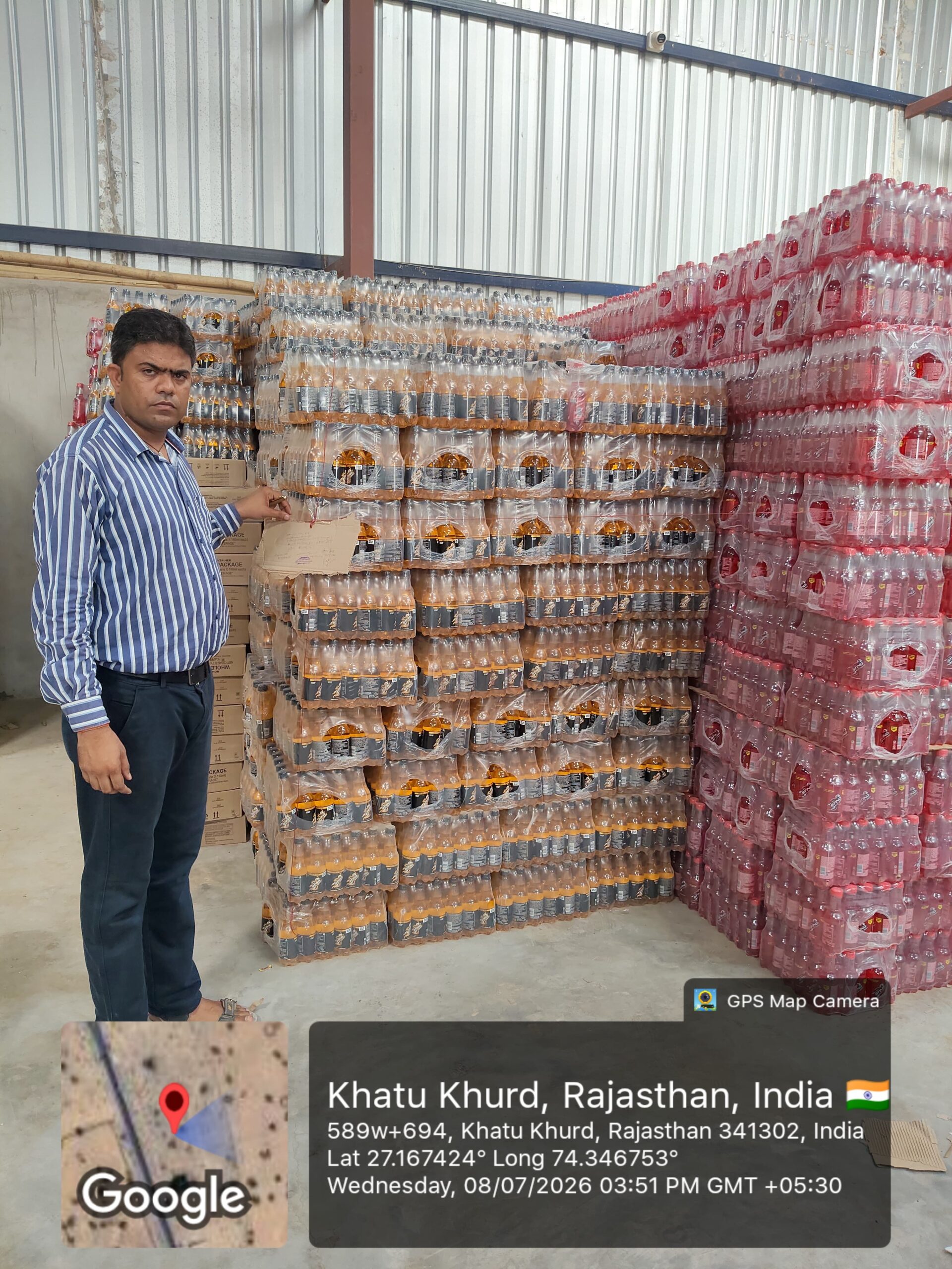 Sting Drink Seized Rajasthan