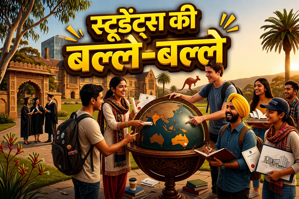 ऑस्ट्रेलिया बन रहा इंडियन स्टूडेंट्स की पहली पसंद, स्कॉलरशिप से आसान हुई पढ़ाई