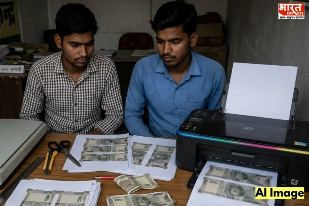 fake notes seized in Agar Malwa