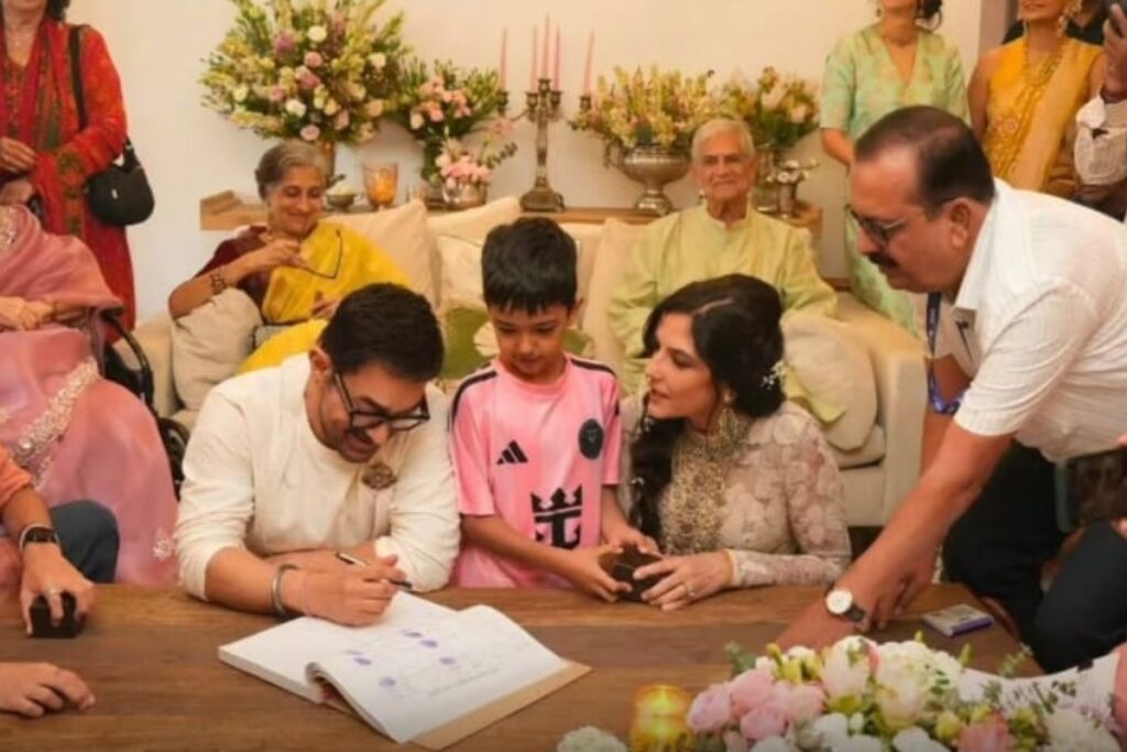 Aamir Khan Gauri Spratt Wedding