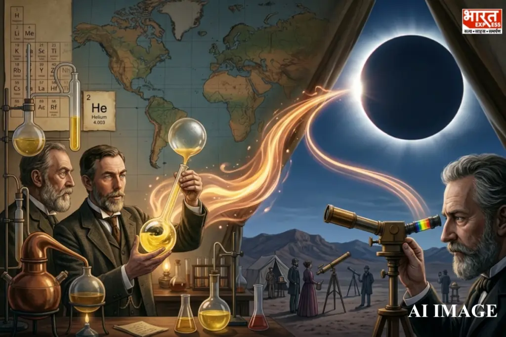 1868 solar eclipse India