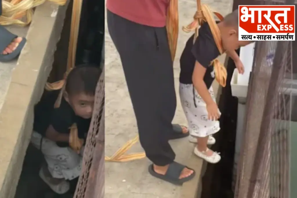 3 Year Old Girl Saves Puppy bharat express