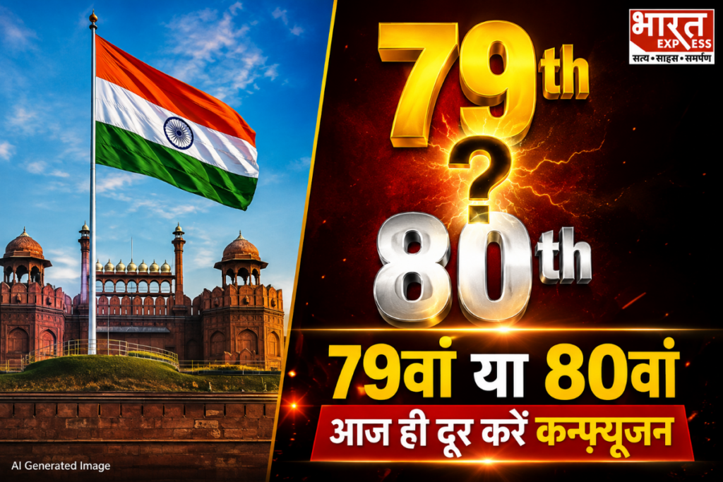79th or 80th Independence Day 15 August 2026
