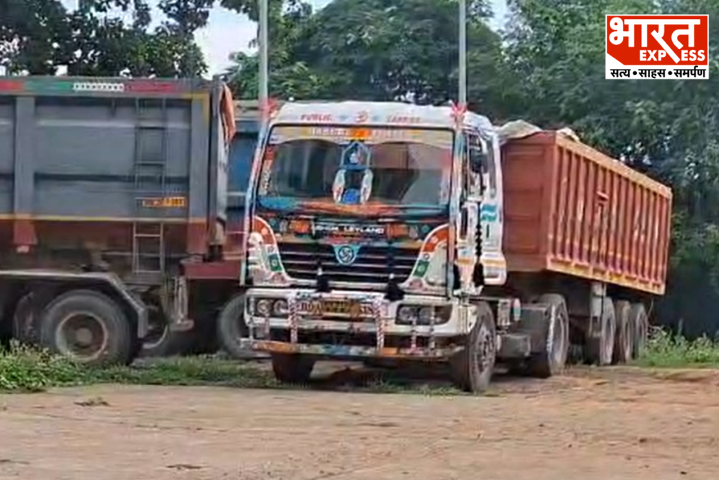 Ajab Gajab Munger Seized Truck Missing From Police Station SHO Suspended