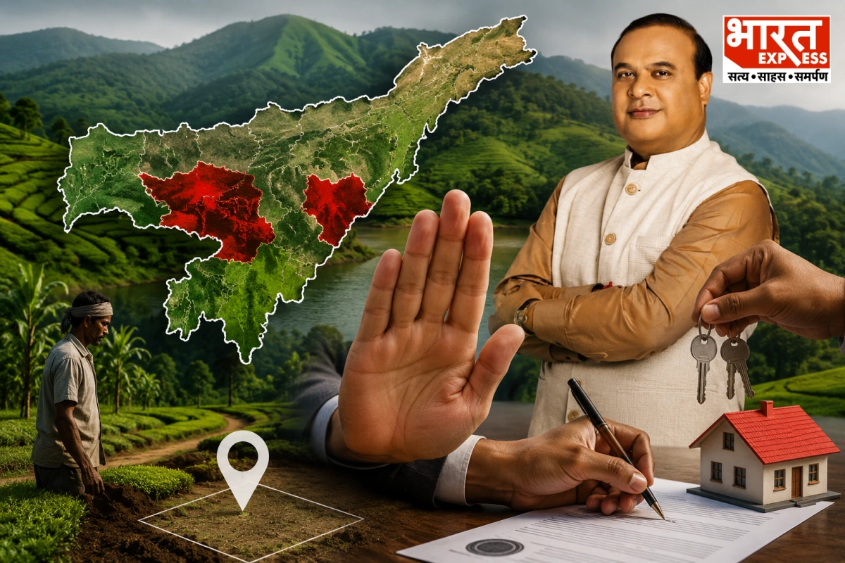 असम के 3 जिलों में जमीन खरीद पर अचानक रोक, अब कौन खरीद पाएगा जमीन?